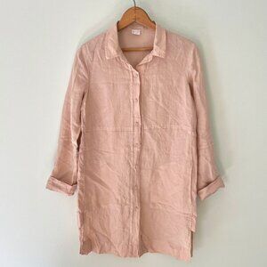 Poetry Longline Linen Top